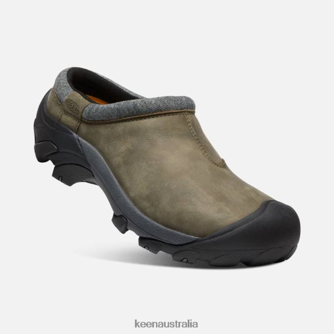 H68B474 Pewter-Black Keen Targhee II Clog