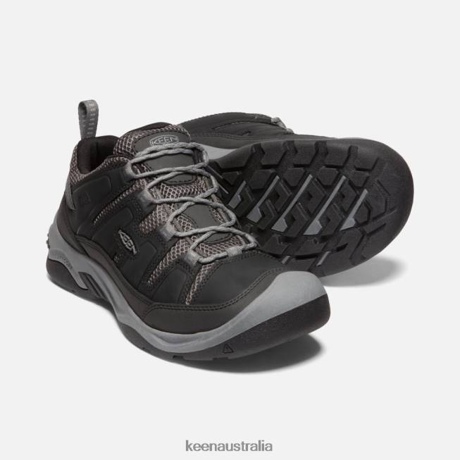 H68B475 Black-Steel Grey Keen Circadia Vent Shoe