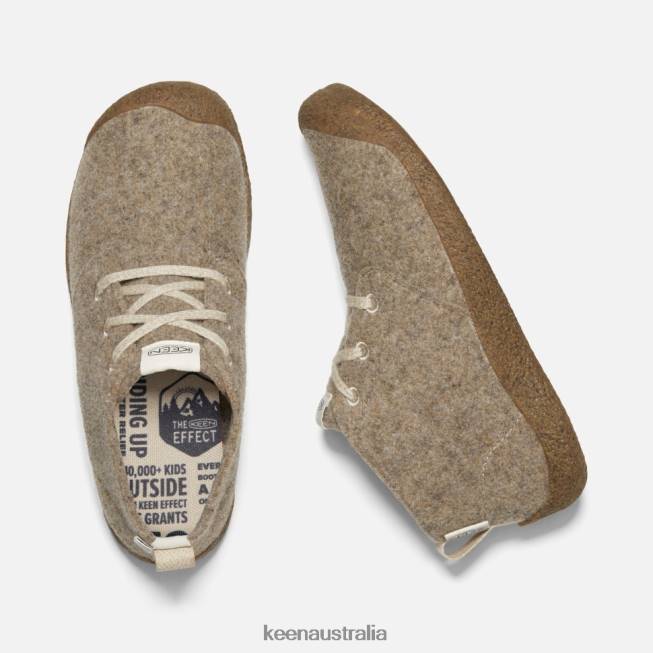 H68B485 Taupe Felt-Birch Keen Mosey Chukka Boot