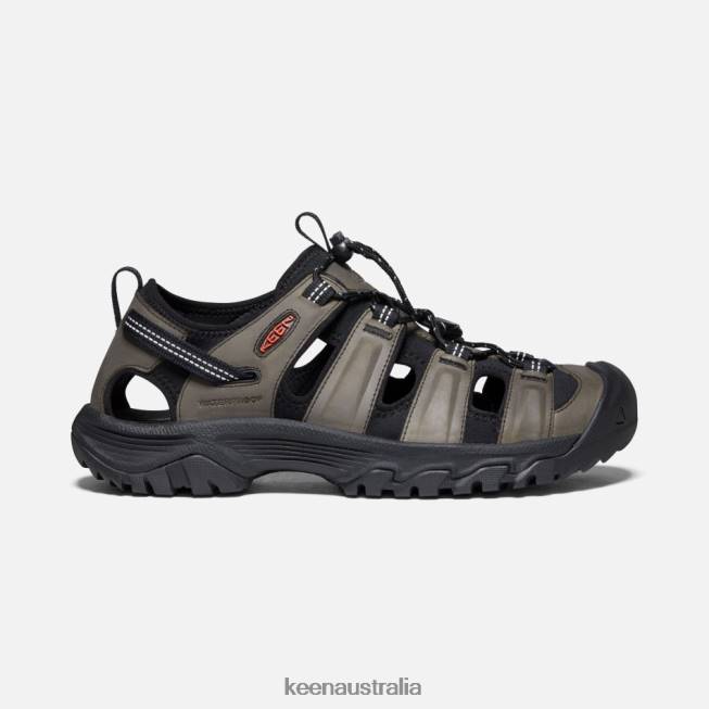 H68B255 Grey-Black Keen Targhee III Sandal