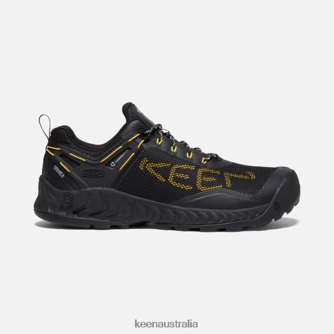 H68B392 Black-KEEN Yellow Keen Black-Yellow NXIS EVO Waterproof Shoe