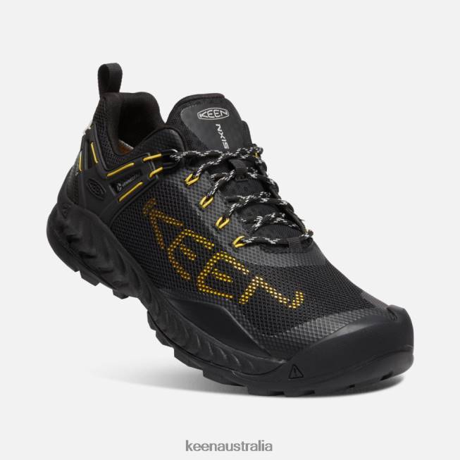 H68B392 Black-KEEN Yellow Keen Black-Yellow NXIS EVO Waterproof Shoe