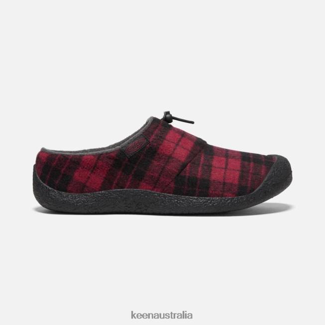 H68B486 Rhubarb Plaid-Black Keen Howser III Slide