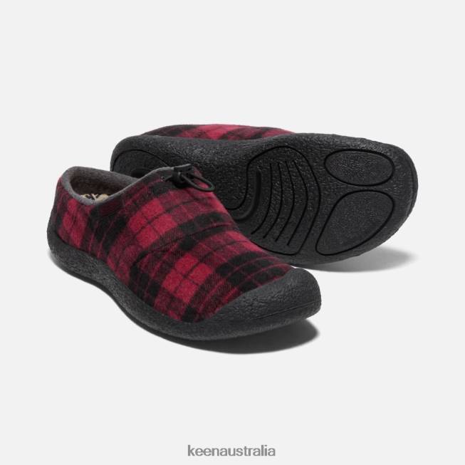 H68B486 Rhubarb Plaid-Black Keen Howser III Slide