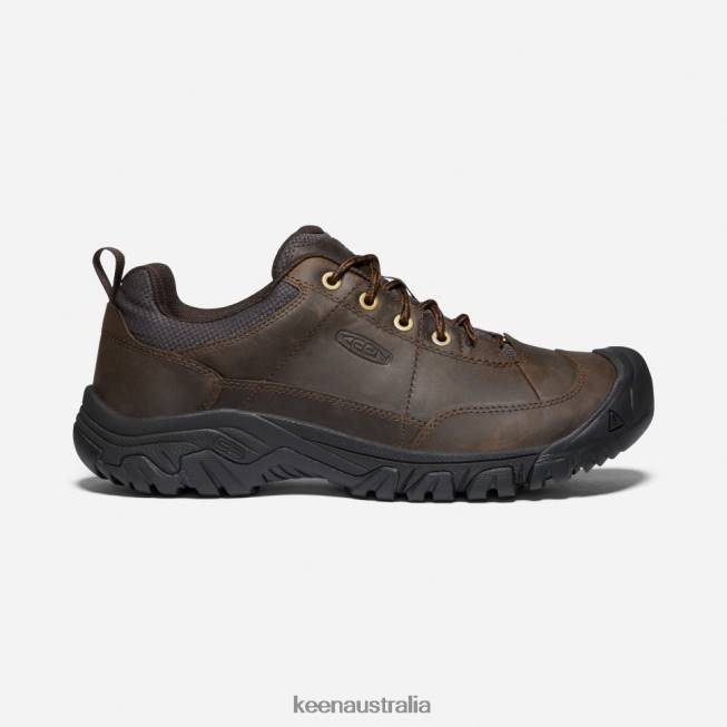 H68B516 Dark Earth-Mulch Keen Targhee III Oxford Wide Shoe