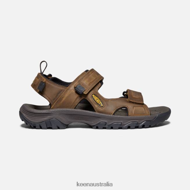 H68B522 Bison-Mulch Keen Targhee III Open Toe Sandal