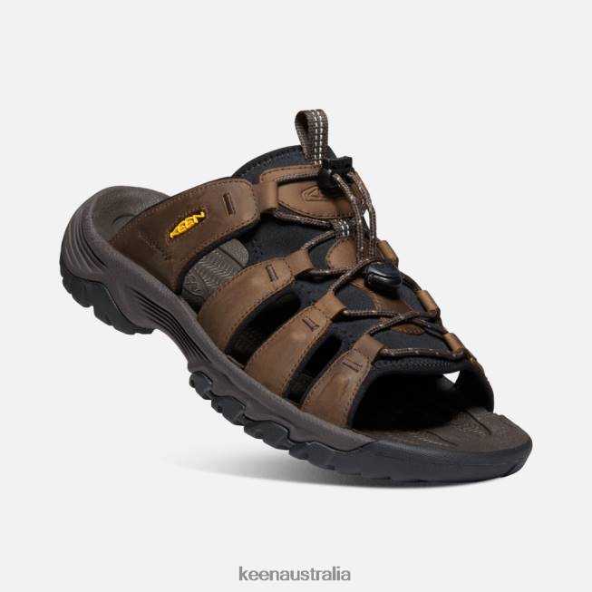 H68B525 Bison-Mulch Keen Targhee III Slide Sandal
