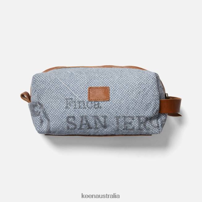 H68B435 GREY Keen Harvest Coffee Dopp Kit
