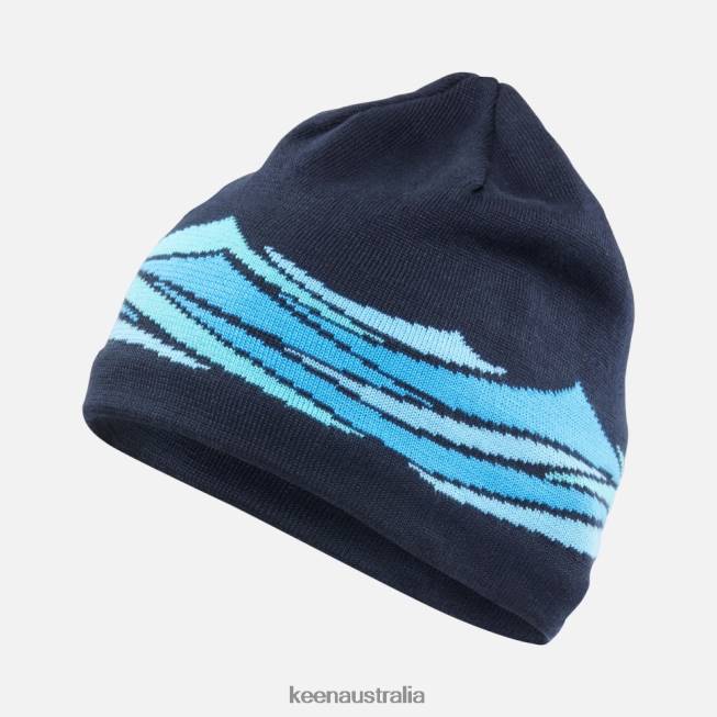 H68B459 NAVY Keen Wave Beanie