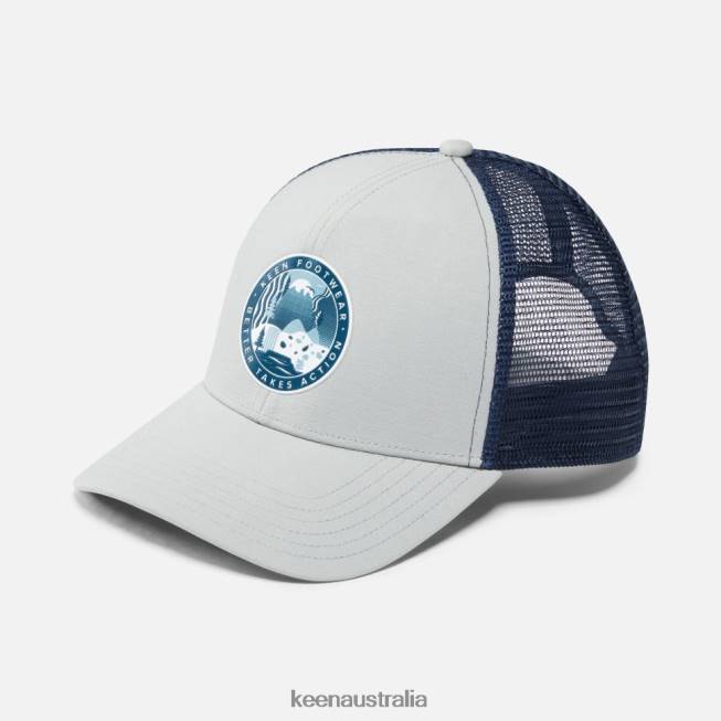 H68B460 Grey Keen Waterfall Hat