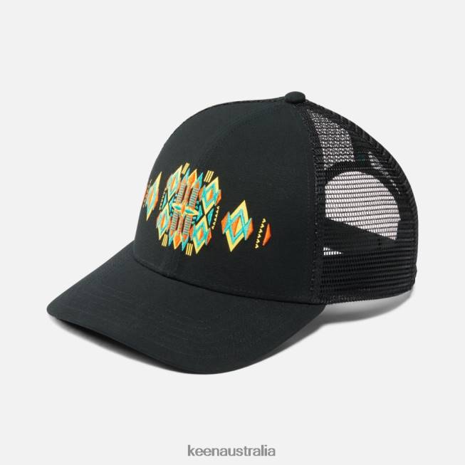 H68B463 Black Keen Diamonds Hat