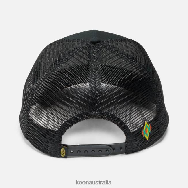 H68B463 Black Keen Diamonds Hat