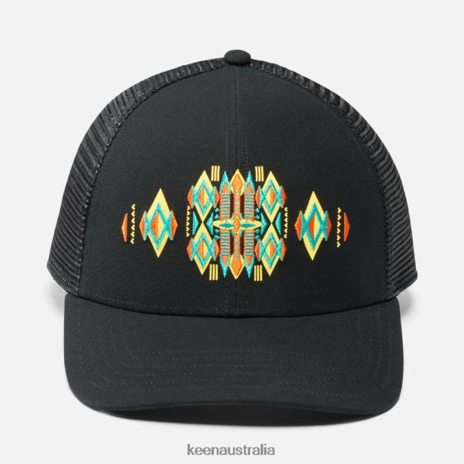H68B463 Black Keen Diamonds Hat