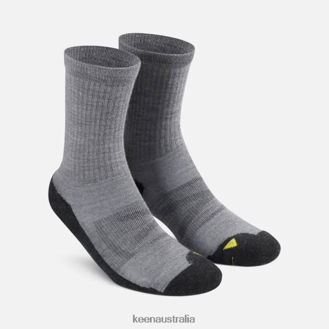 H68B413 GREY Keen North Country Lite Crew