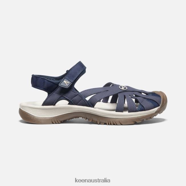 H68B361 Navy Keen Rose Sandal