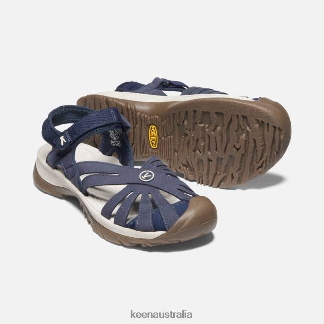 H68B361 Navy Keen Rose Sandal