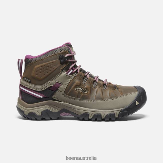H68B363 WEISS-BOYSENBERRY Keen Targhee III Waterproof Mid