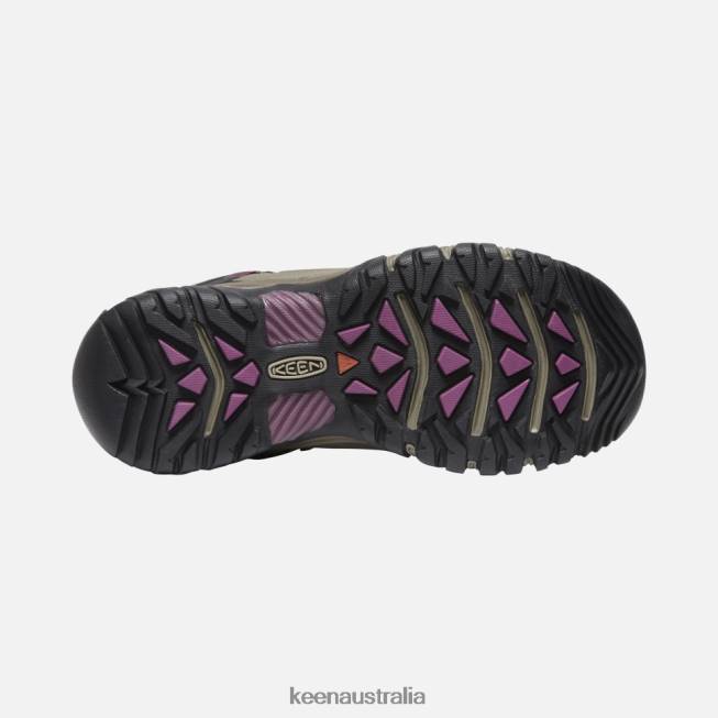 H68B363 WEISS-BOYSENBERRY Keen Targhee III Waterproof Mid
