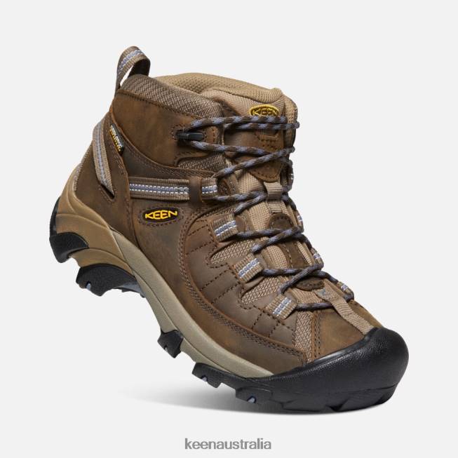 H68B364 Slate Black-Flint Stone Keen Targhee II Waterproof Mid