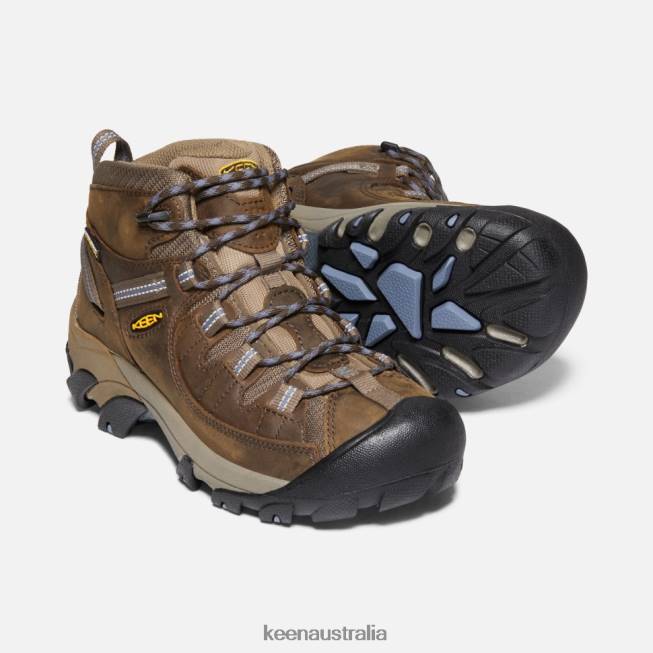 H68B364 Slate Black-Flint Stone Keen Targhee II Waterproof Mid