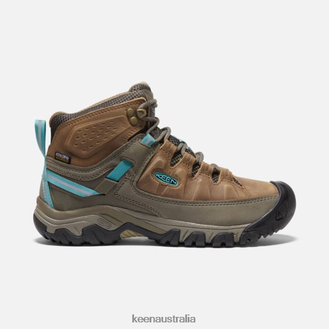 H68B173 Toasted Coconut-Porcelain Keen Targhee III Waterproof Hiking Boots