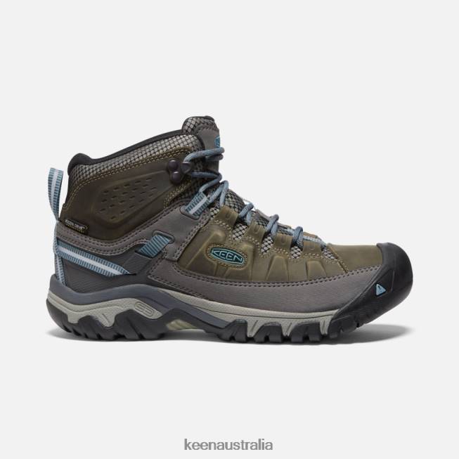 H68B175 Magnet-Atlantic Blue Keen Targhee III Waterproof Hiking Boots