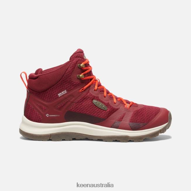 H68B180 Rhubarb-Jam Keen Terradora II Waterproof Hiking Boots
