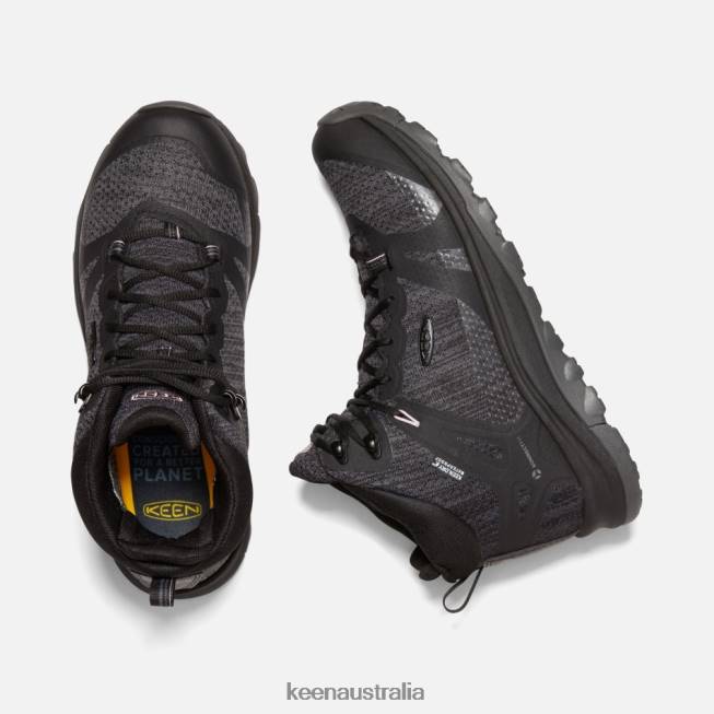 H68B183 Black-Magnet Keen Terradora II Waterproof Hiking Boots