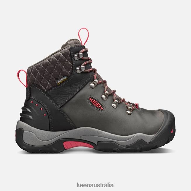H68B185 Black-Rose Keen Revel III Hiking Boots