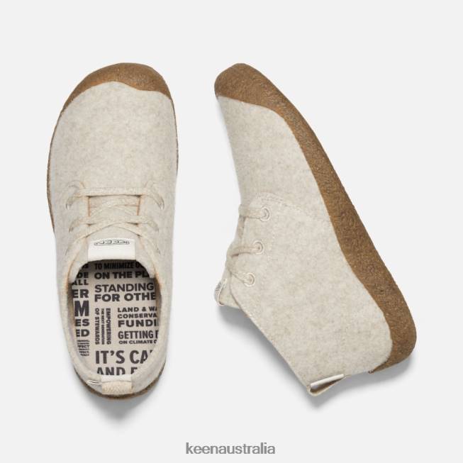 H68B195 Natural Felt-Birch Keen Mosey Chukka Boot