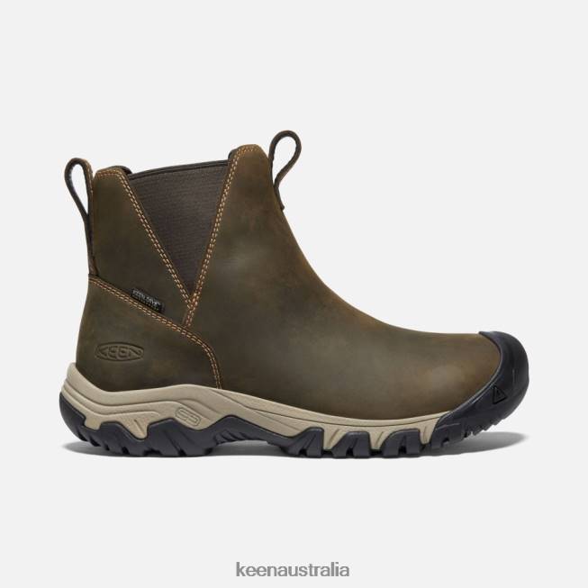 H68B197 Olive-Timberwolf Keen Greta Waterproof Chelsea