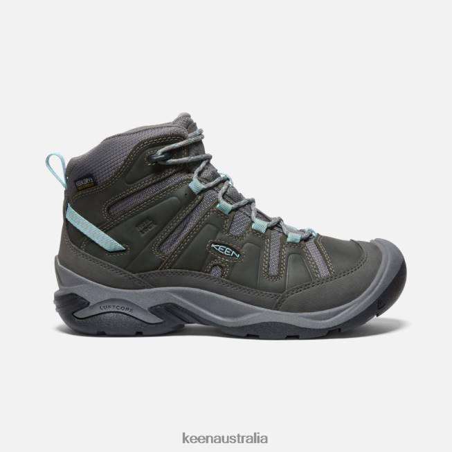 H68B317 Steel Grey-Cloud Blue Keen Circadia Waterproof Boot Wide