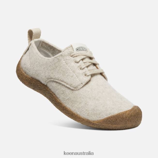 H68B332 Natural Felt-Birch Keen Mosey Derby Shoe