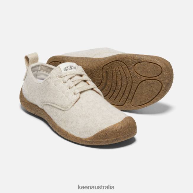 H68B332 Natural Felt-Birch Keen Mosey Derby Shoe