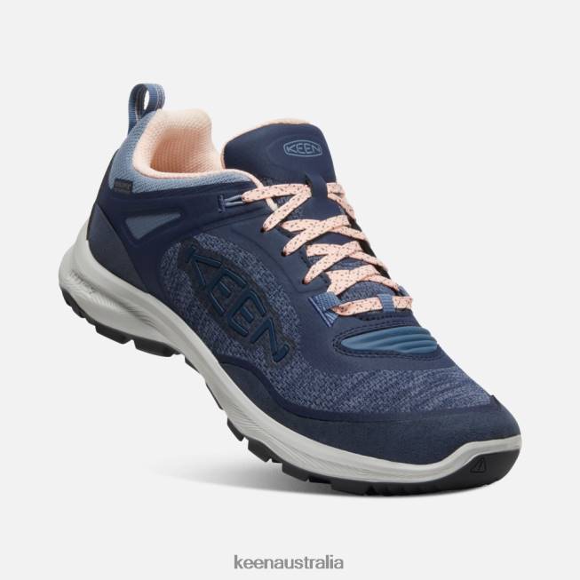 H68B343 Vintage Indigo-Peachy KEEN Keen Vintage Indigo-Peachy Terradora Flex Waterproof Shoe