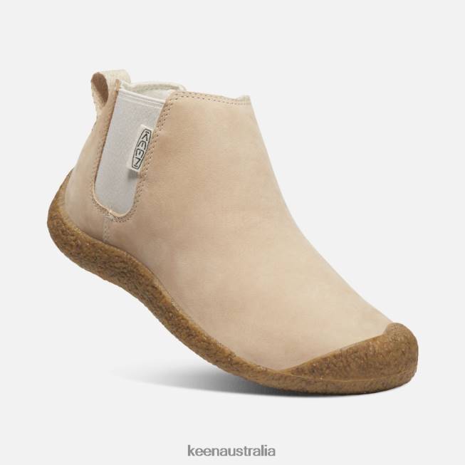 H68B347 Safari-Birch Keen Mosey Chelsea Leather Boot