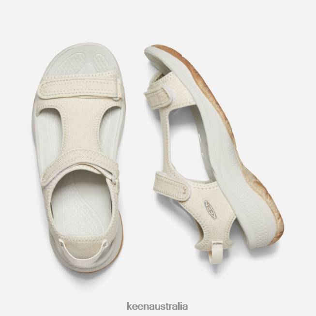 H68B106 Canvas Keen Astoria West T-Strap Sandal