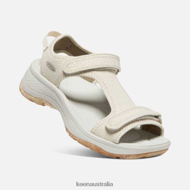 H68B106 Canvas Keen Astoria West T-Strap Sandal