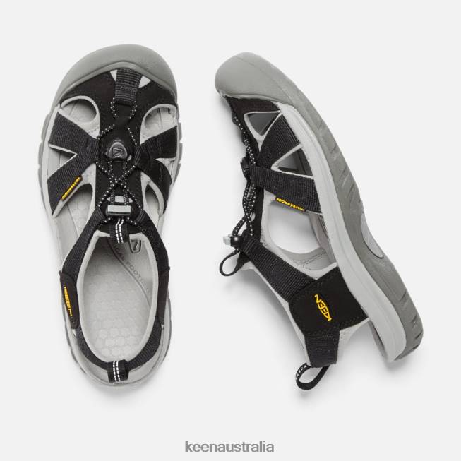 H68B109 Black - Neutral Grey Keen Venice H2 Sandals