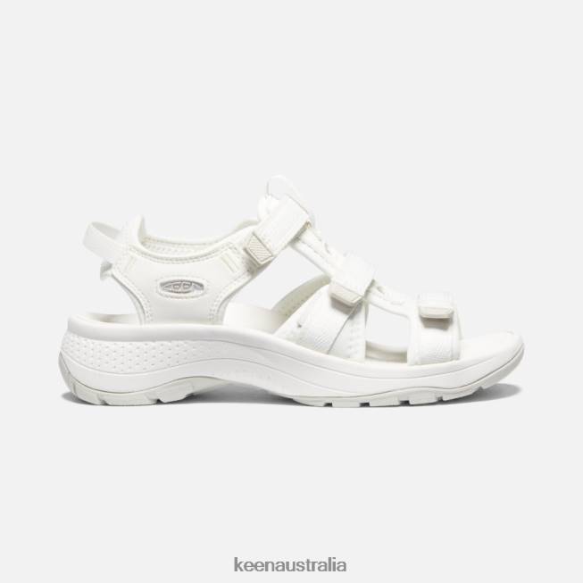 H68B34 White Keen Astoria West Open-Toe Sandals