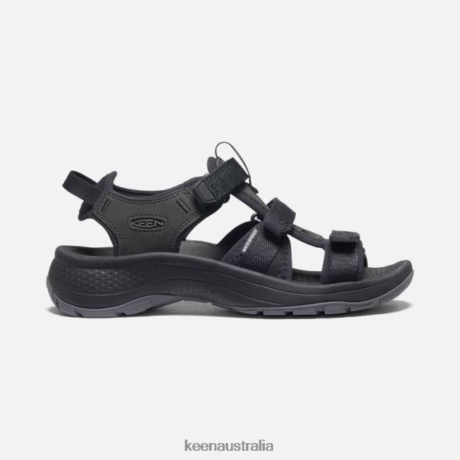 H68B35 Black Keen Astoria West Open-Toe Sandals