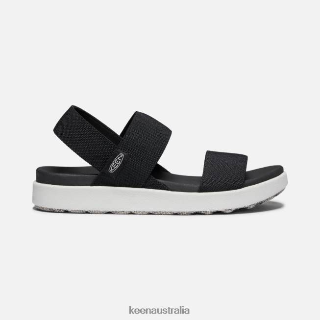 H68B377 Black Keen Elle Backstrap Sandal