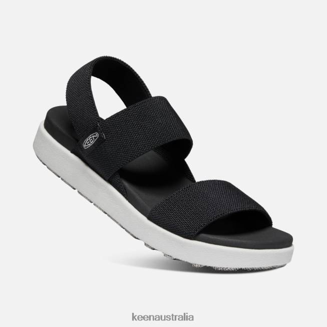 H68B377 Black Keen Elle Backstrap Sandal