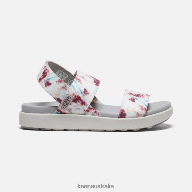H68B378 Andorra-Tie Dye Keen Elle Backstrap Sandal