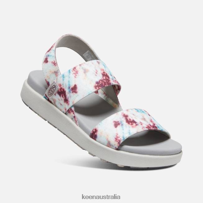 H68B378 Andorra-Tie Dye Keen Elle Backstrap Sandal