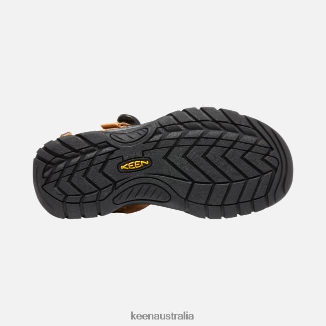 H68B37 Doe-Black Keen Zerraport II Sandals