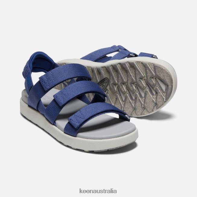 H68B381 Blue Depths-Bright Cobalt Keen Elle Strappy