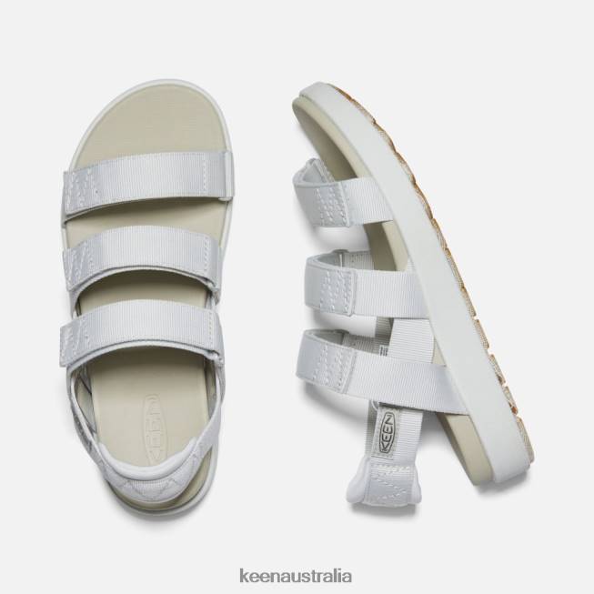 H68B382 Silver Birch-Plaza Taupe Keen Elle Strappy