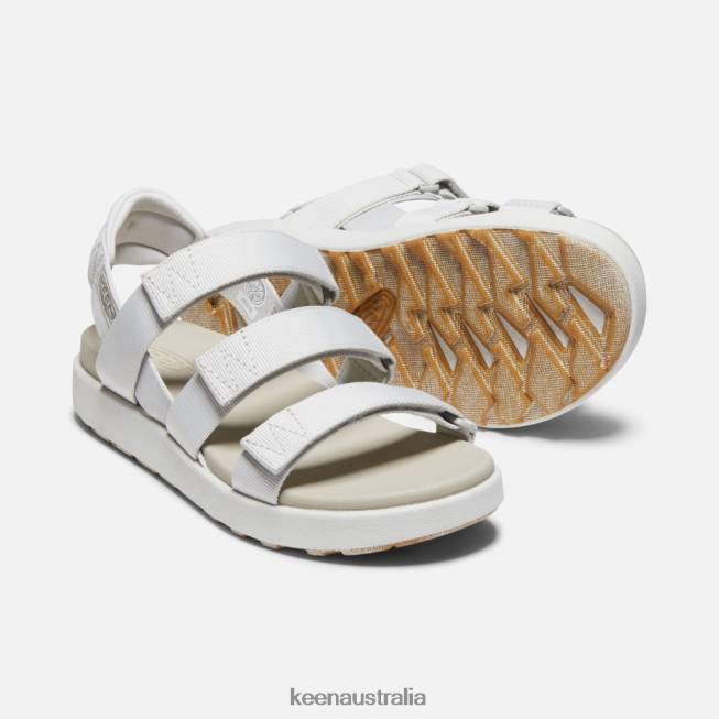 H68B382 Silver Birch-Plaza Taupe Keen Elle Strappy