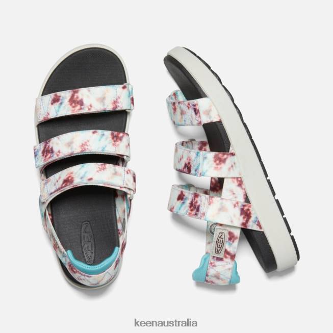 H68B384 Andorra-Tie Dye Keen Elle Strappy